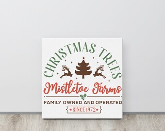 MISTLETOE FARM | Farmhouse Christmas | Christmas decorations | Christmas trees