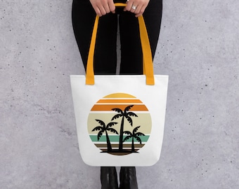 SUMMER VIBES TOTE bag | spring break | beach accessories | road trip | pool bag | summer decorations