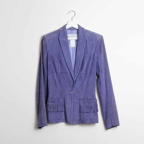 Thierry Mugler Suede Jacket