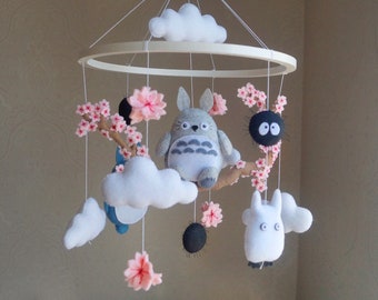 studio ghibli crib bedding