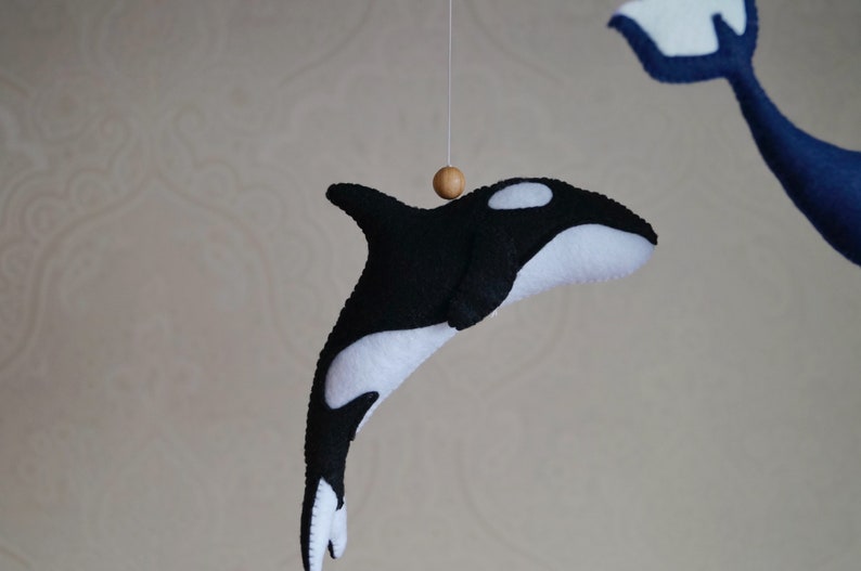 Ocean Play Gym Toy Whale Orca and Narwhal Hanging Activity Etsy