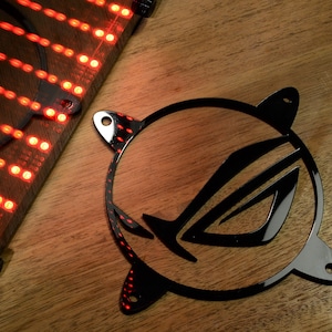 Asus ROG - Custom Laser Cut PC Fan Grill