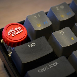 Nuka Cola - Artisan Custom Cherry MX Keycap