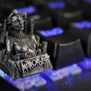 Metropolis - Fritz Lang - Porte-clés MX personnalisé cerise Artisan