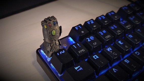 Infinity Gauntlet Custom Artisan Cherry MX Keycap - Etsy