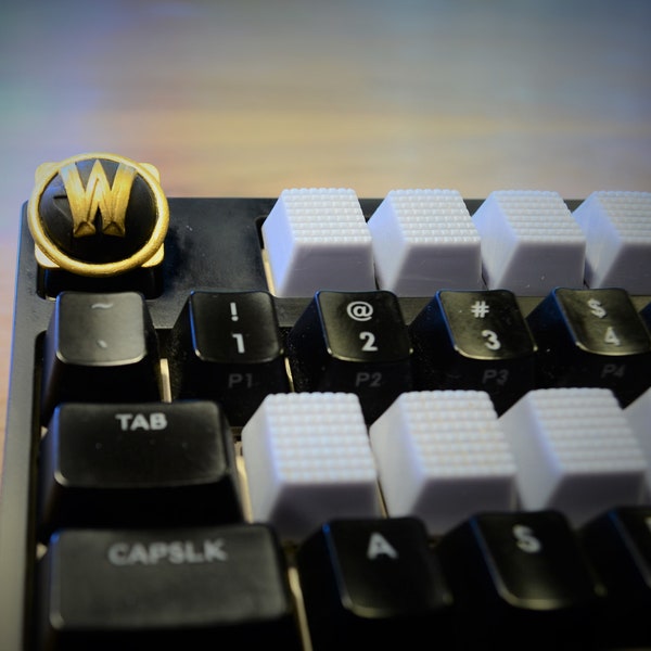 World of Warcraft - Llavero Cherry MX personalizado artesanal de WoW