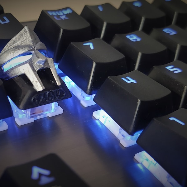 MF Doom Mask - Artisan Custom Cherry MX Keycap