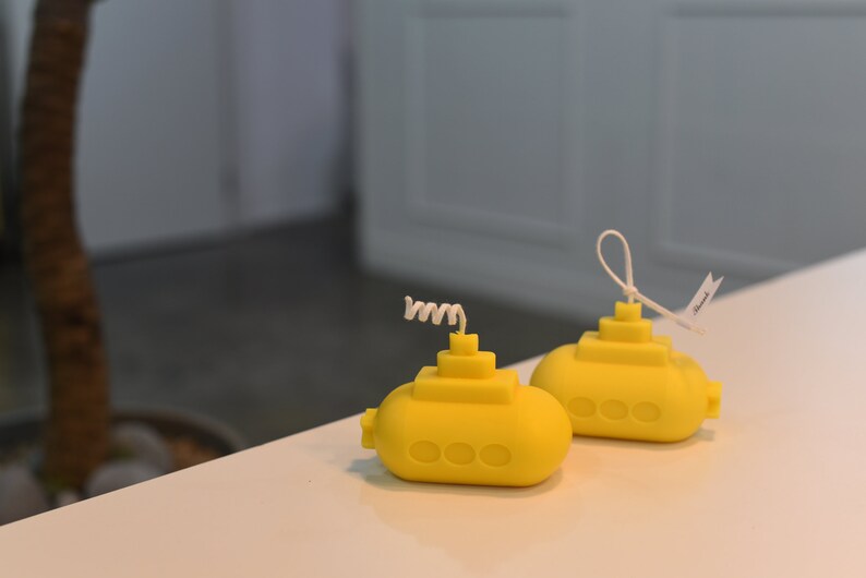 Submarine Candle Handmade Silicon Mold Etsy