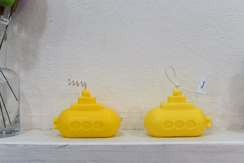 Submarine Candle Handmade Silicon Mold Etsy