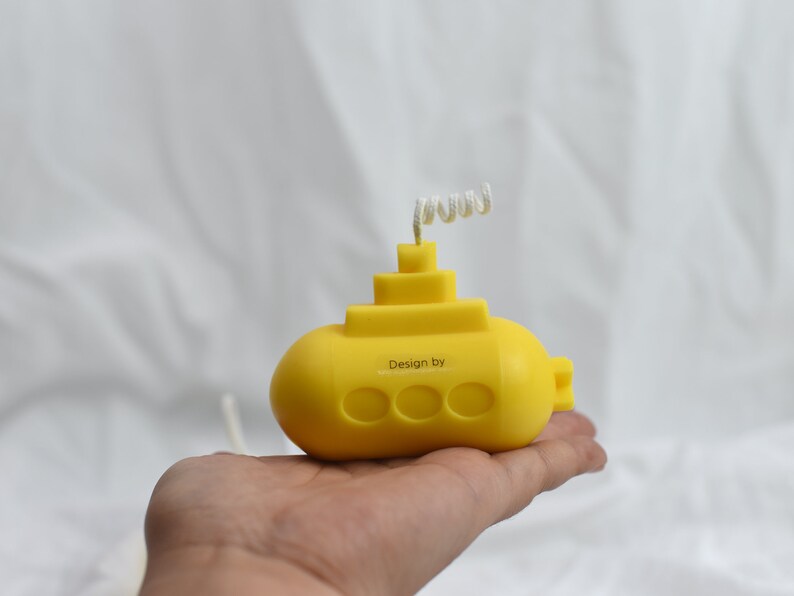 Submarine Candle Handmade Silicon Mold Etsy