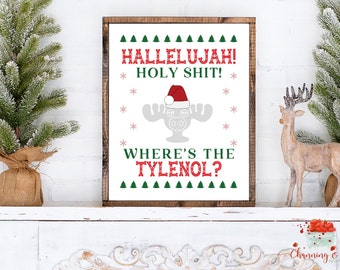 National Lampoons Christmas Vacation Wall Art Etsy