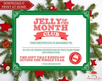 Jelly Of The Month Club Quote Jelly The Month Club | Etsy