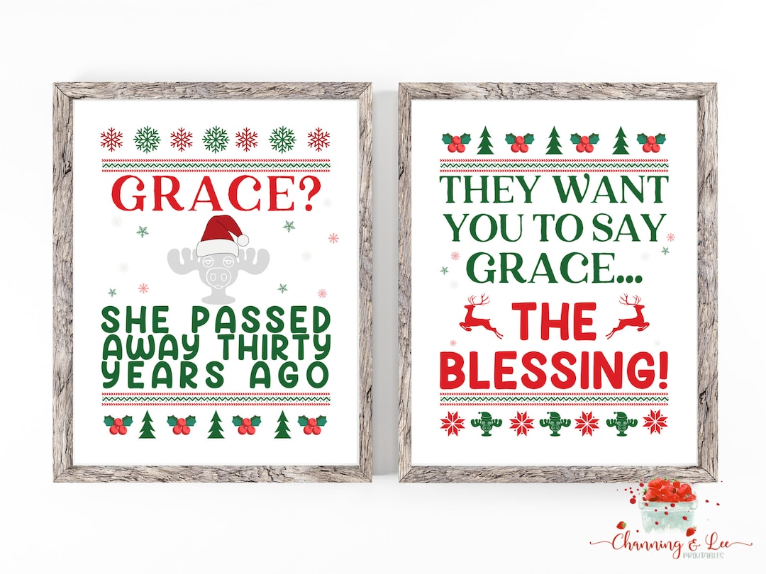National Lampoons Christmas Vacation PRINTABLE / Christmas Decorations