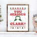 National Lampoons Christmas Vacation PRINTABLE / Christmas Vacation ...