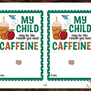 PRINTABLE Starbucks Gift Card Holder / Back to (Download Now) - Etsy