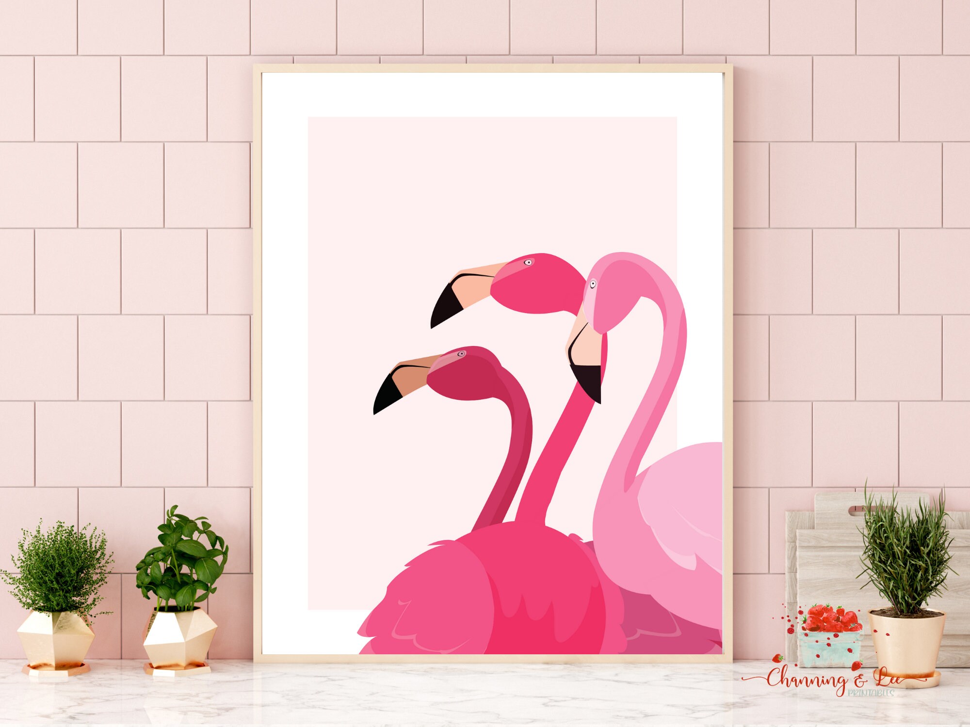 Discover Flamingo Decoration / Flamingo Print / Flamingo / Flamingo Decor