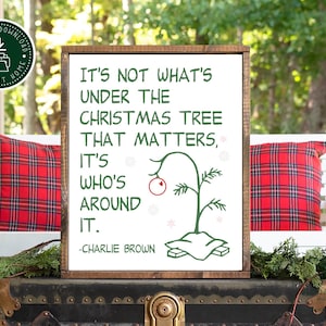 Charlie Brown Christmas Tree / Snoopy Christmas Print / Christmas Decorations / Charlie Brown Sign / Charlie Brown Christmas / PRINTABLE