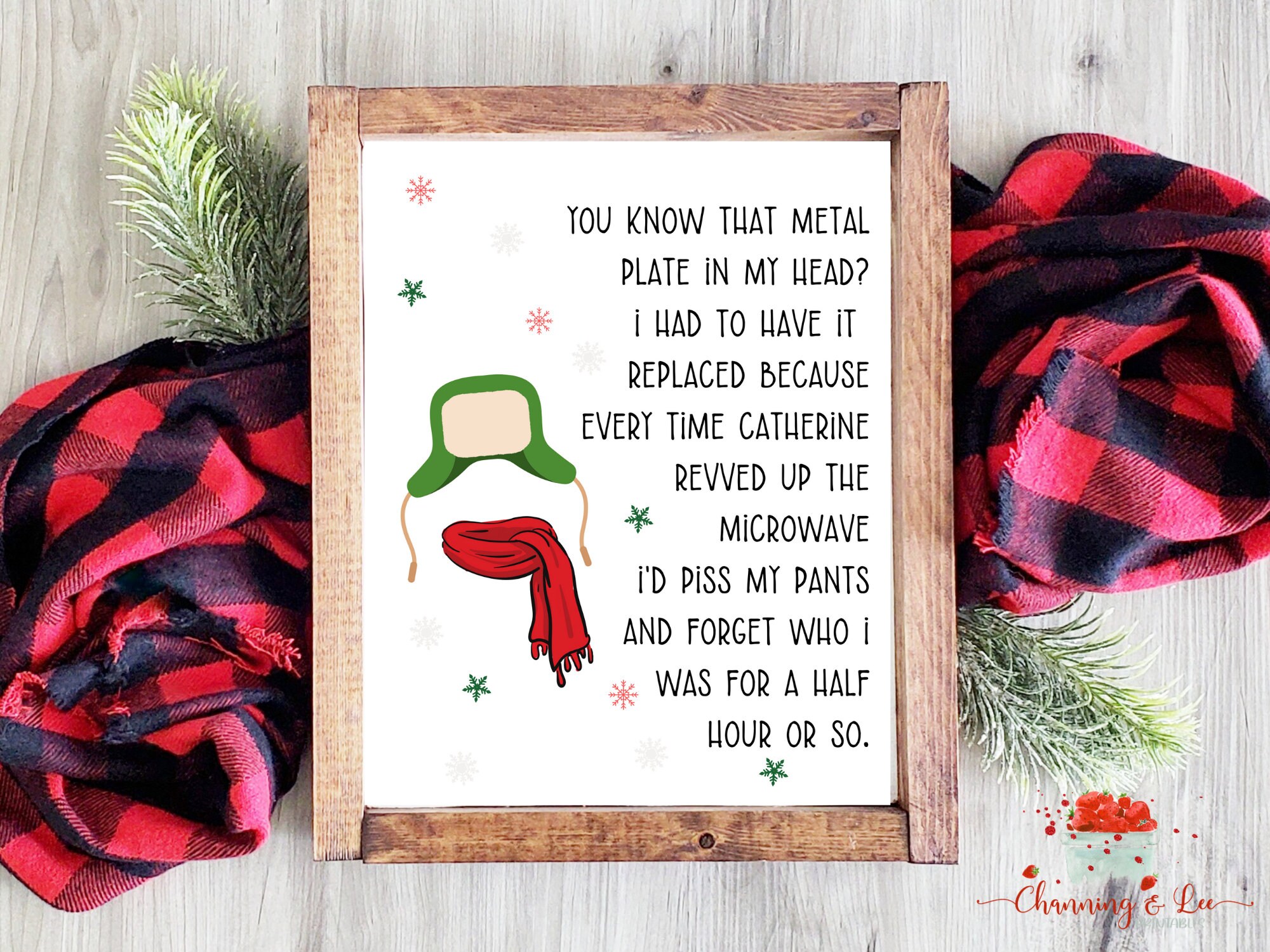 National Lampoons Christmas Vacation PRINTABLE Christmas Etsy