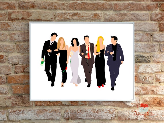 Friends TV Show / Friends / Friends Printable / Friends Pop - Etsy