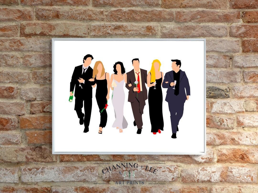 Friends TV Show / Friends / Friends Printable / Friends Pop Art ...
