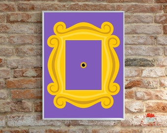 Friends Peephole Frame - Etsy