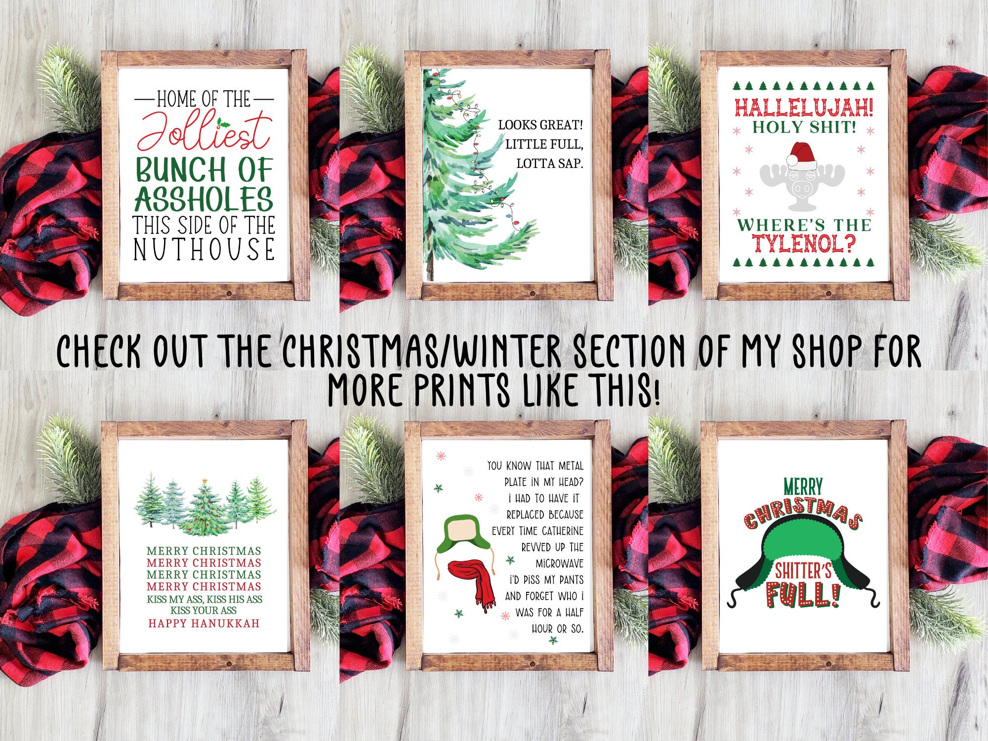 National Lampoons Christmas Vacation PRINTABLE / Christmas | Etsy