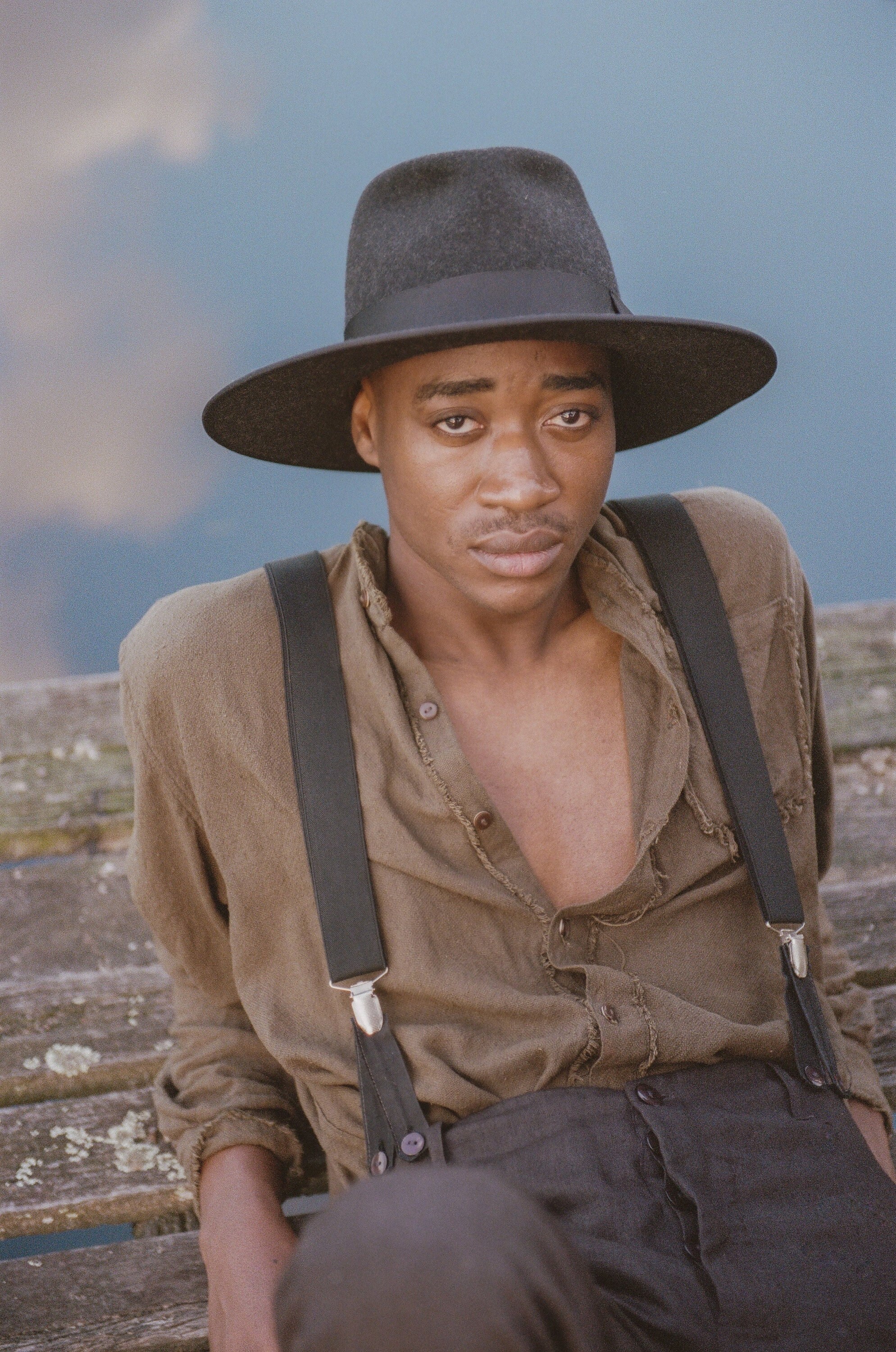 Mens Long Sleeve Shirt jonesy Raw Silk Natural Fabric Mens Wedding