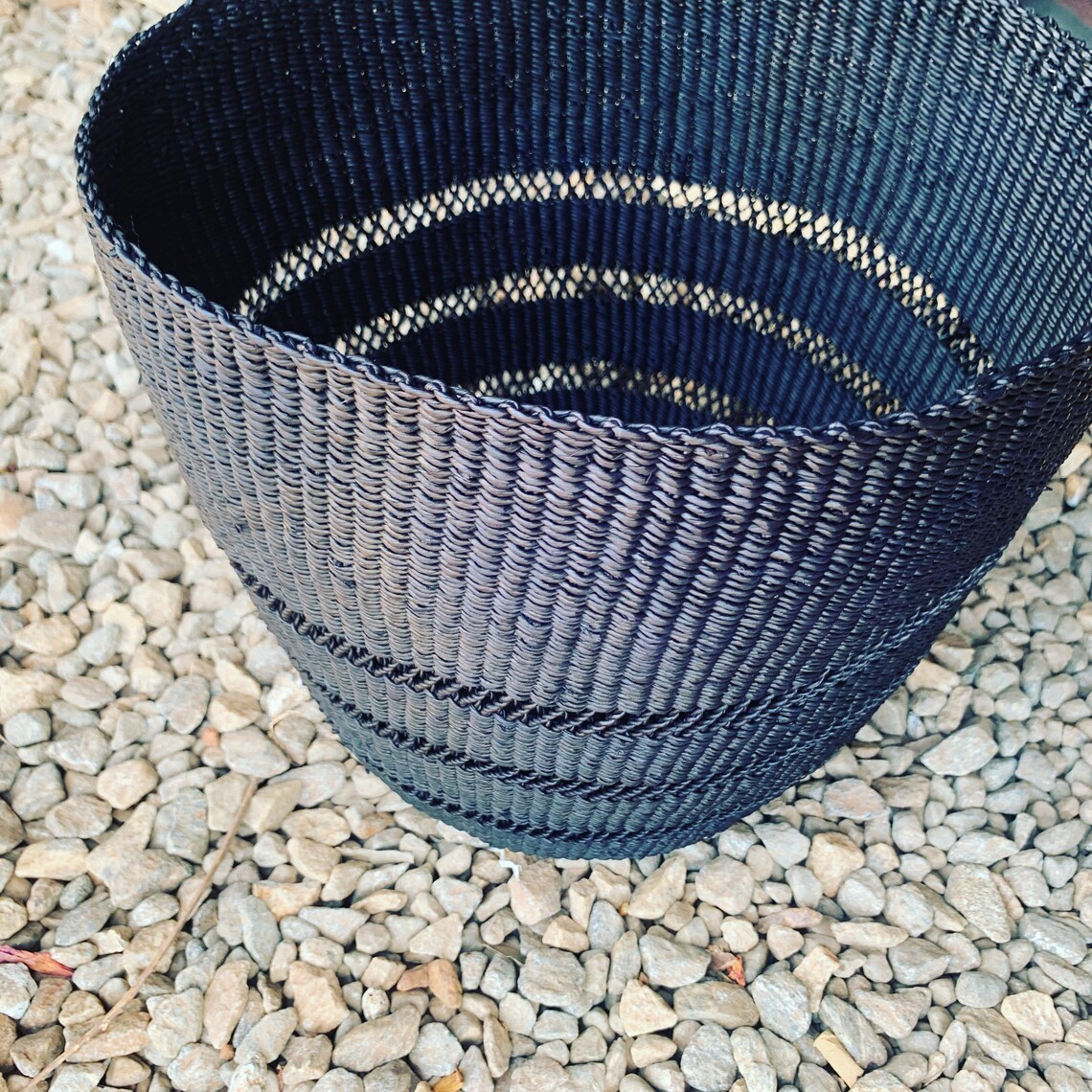 Flower pot basket Etsy