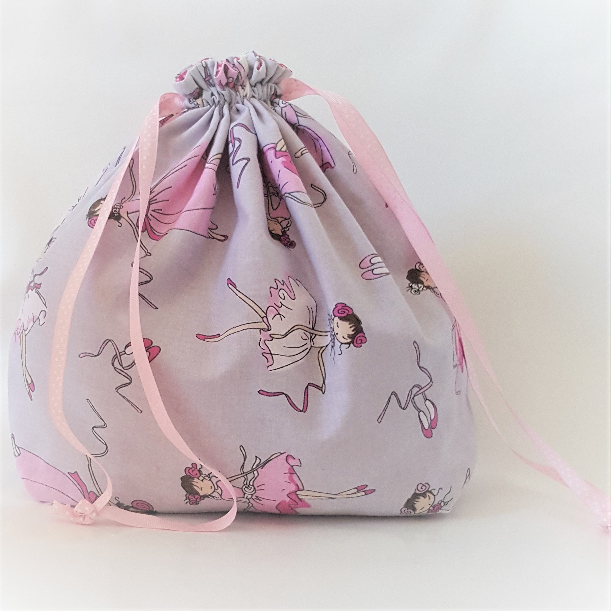 Lined drawstring bags Etsy