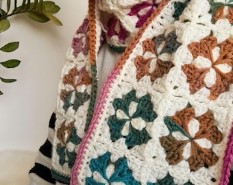 Crochet Pattern ~ My Lucky Stars Scarf ~ Crochet Scarf Pattern ~ UK and US Crochet Terms ~ Instant PDF Download