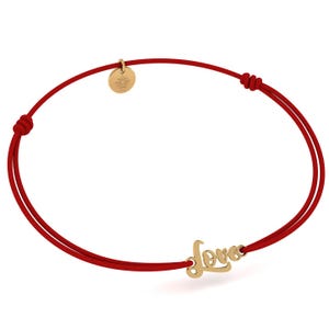 Pulsera LOVE para Mujer Regalo Día de la Madre, Día de San Valentín, Regalo Chapado en Oro 24K para Cumpleaños Navidad, Relación a Larga Distancia, Amiga