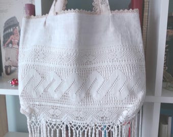 Women&#39;s bag / beach bag / canvas bag.