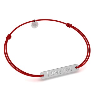 Te Amo Pulsera para Mujer Hombre Pulsera Personalizada, Pulsera de Pareja Regalo para cumpleaños Navidad Día de San Valentín Día de la Madre, Amistad