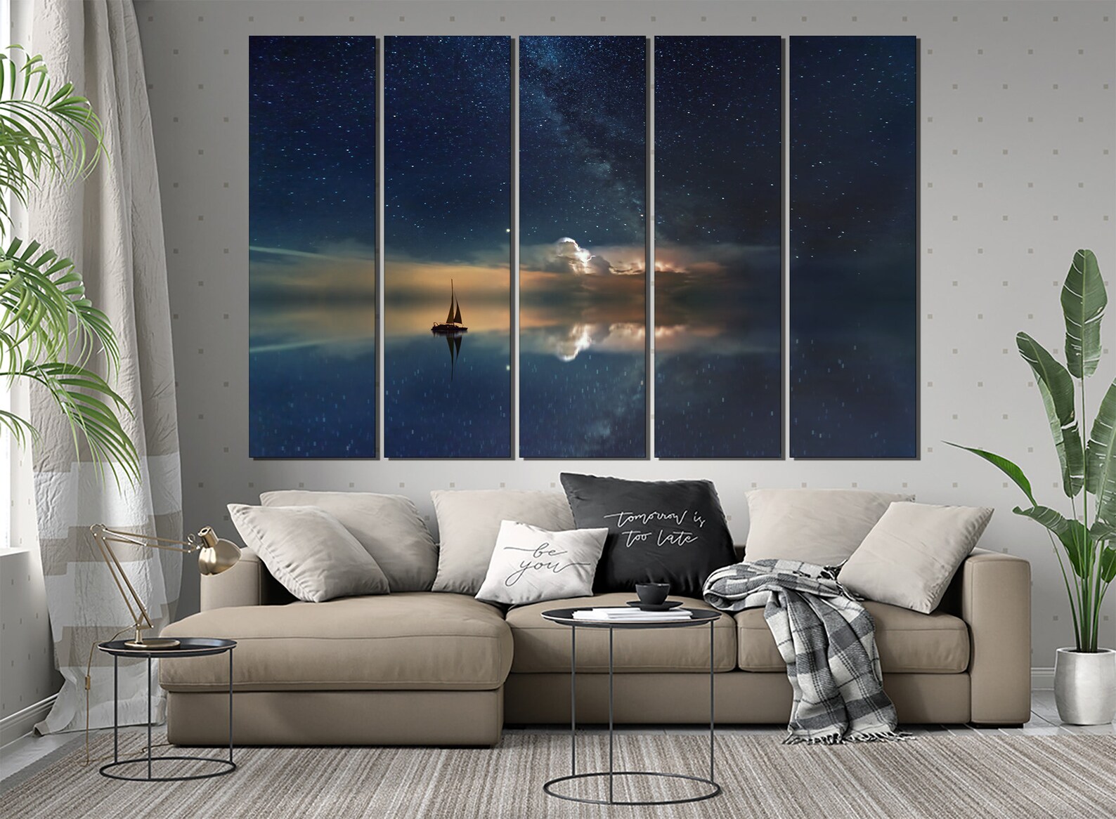Ocean Wall Art Nature Canvas Art Ocean Wall Decor Ship Print Etsy