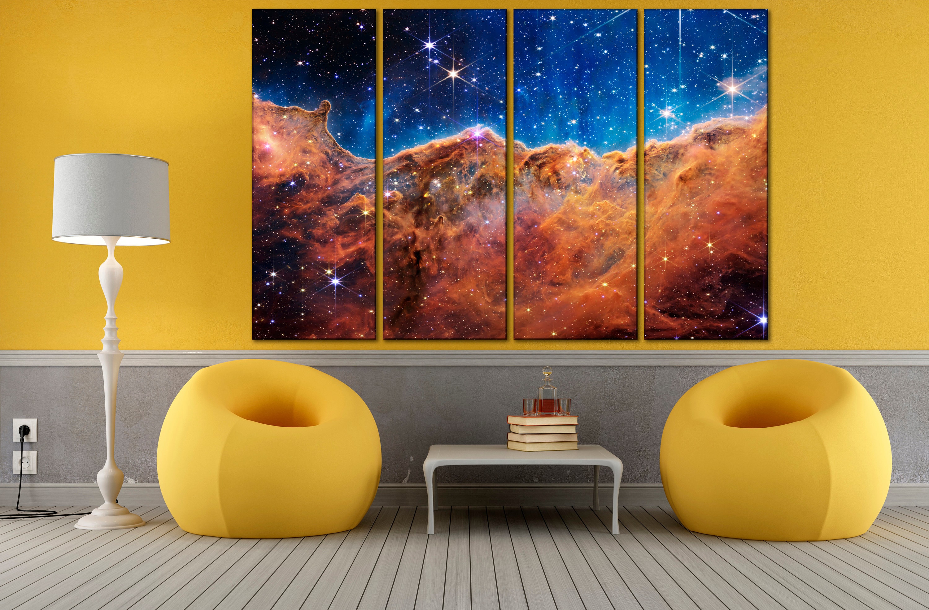 Space Nebula Wall Art Carina Nebula Canvas Print Deep Space - Etsy