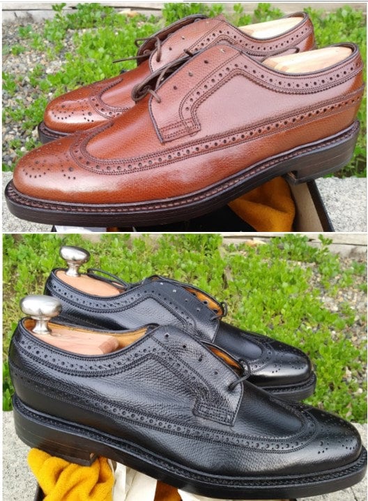 US 7 E New Vintage FLORSHEIM Royal Imperial Black 96624 Schoenen Herenschoenen Oxfords & Wingtips past ook op 7.5D vergelijkbaar 92604 