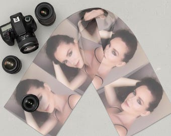 Photo on a Scarf