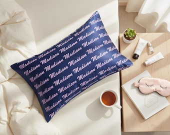 Custom Silk Pillow Case, !00 Percent Silk High Quality Custom Pillow Sleeve, 100 Percent Mulberry Silk Twill Bed Pillow Case, Any Color