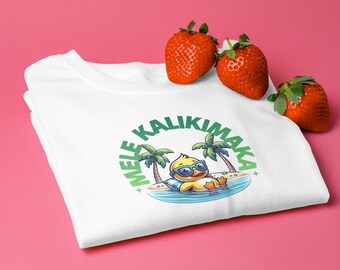 Mele Kalikimaka Xmas T-shirt, Hawaii Aloha Tee, Mele Kalikimaka T-shirt for Holiday Season, Christmas T-shirt, Cute Christmas T-shirt