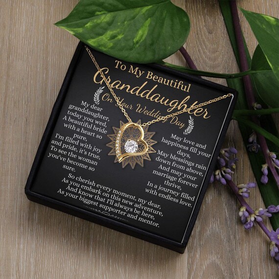 Dear granddaughter deals necklace