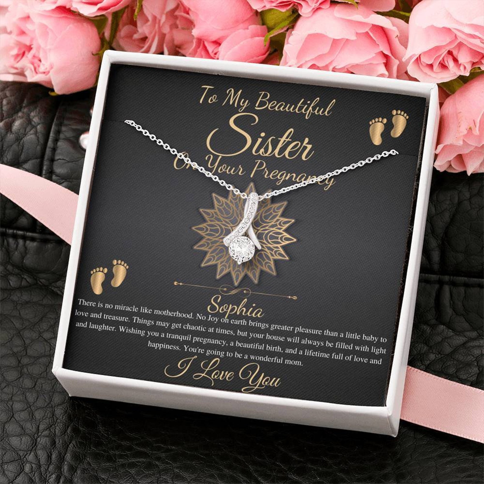 Pregnant Sister Gift For First Time Mom Gift Pregnancy | Etsy