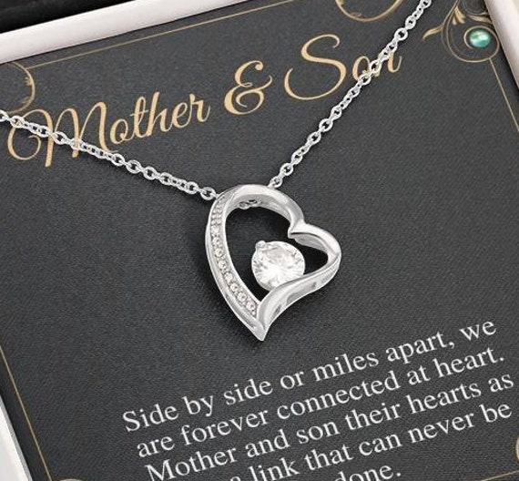 Personalized To My Son Necklace From Mom Mother I Love You This Old Lion Son  Birthday Graduation Christmas Customized Gift Box Message Card -  Siriustee.com