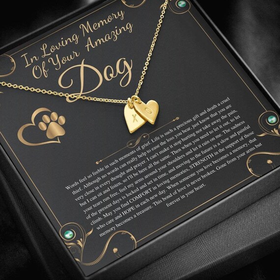 Dog Memorial Gift Pet Loss Gifts Loss of Pet Gift Loss of Etsy