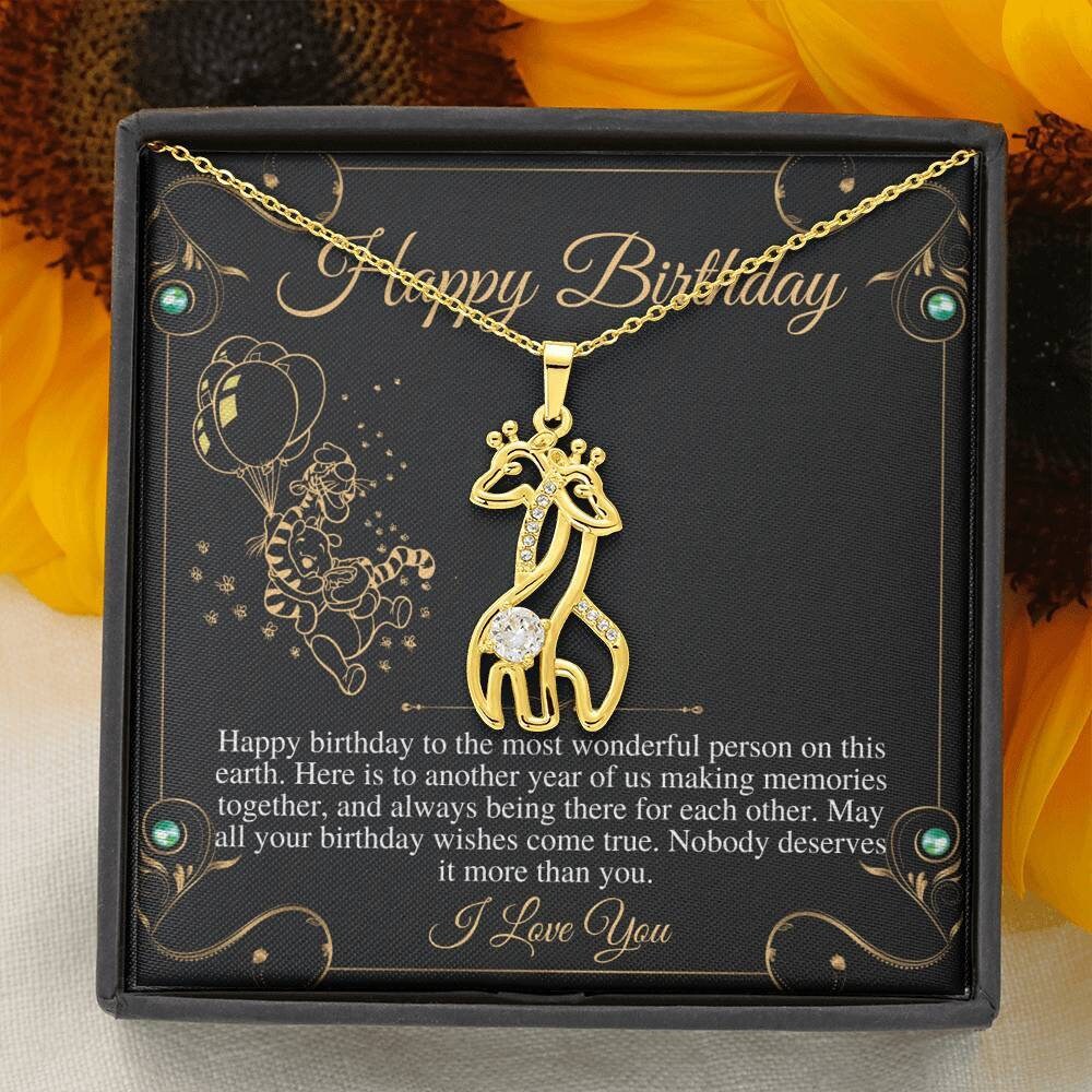Golden Birthday Gift Necklace Happy Golden Birthday Gift for - Etsy