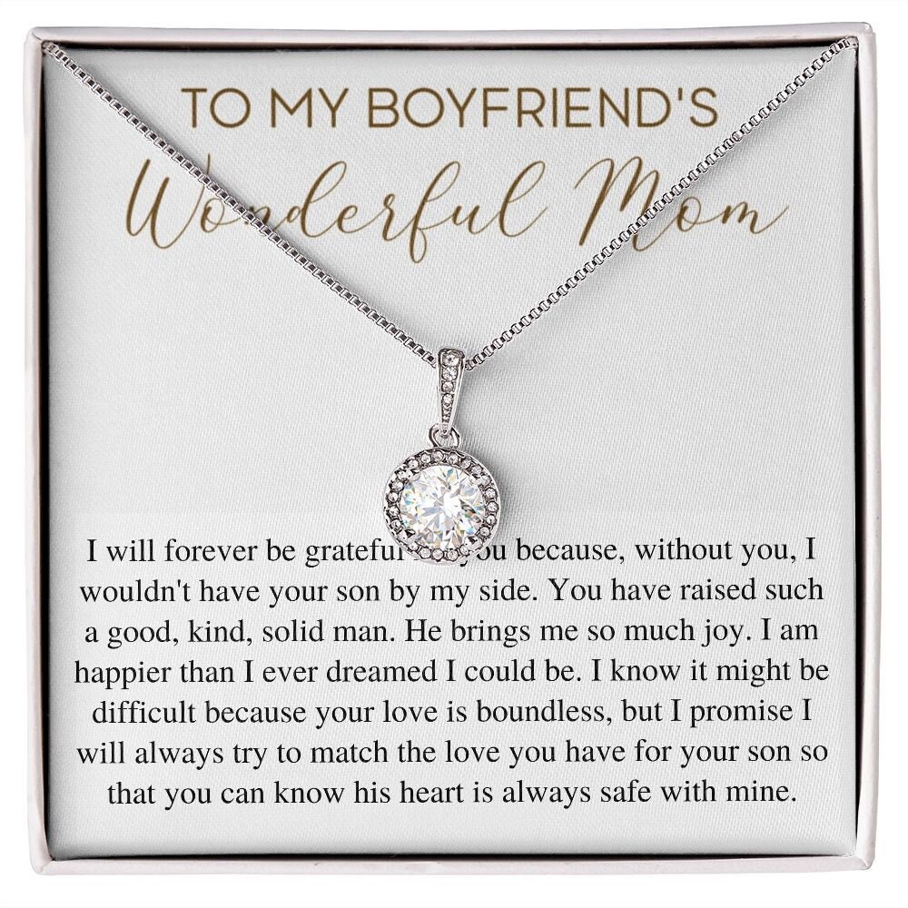 To My Boyfriend Chain, Gift for Boyfriend Birthday. Anniversary Gift, –  Family In Print