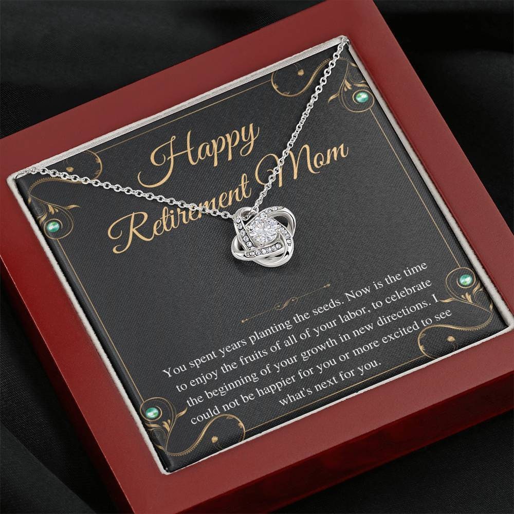 Mom Retirement Necklace Gift Retirement Gift For Mom Gift | Etsy