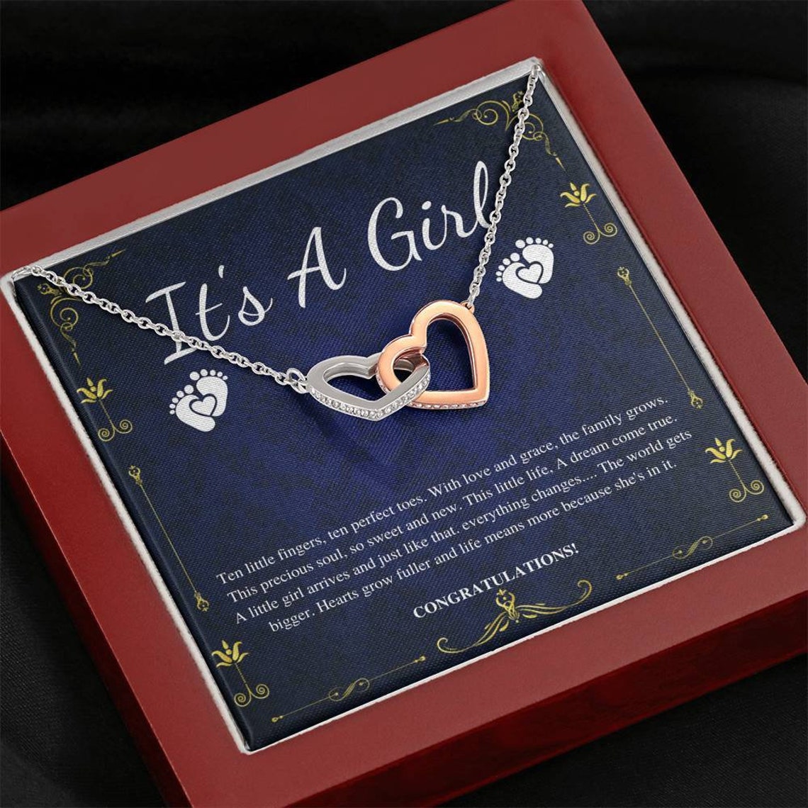 New Baby Girl Giftits A Girl Giftfirst Time Mom Gift for New Etsy UK