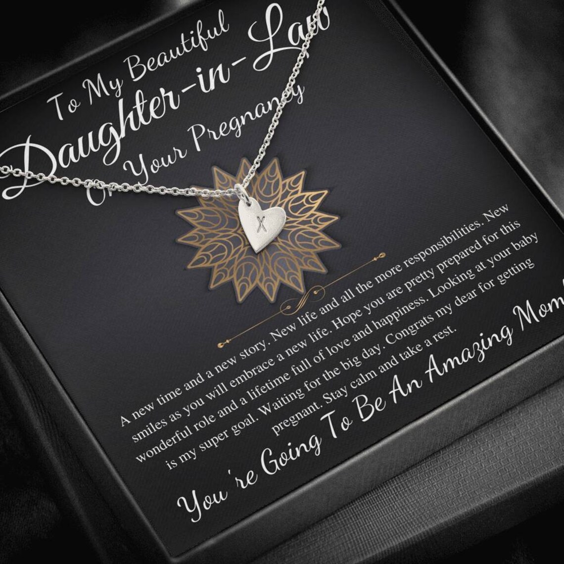Daughterinlaw Pregnancy Gift for Daughter in Law Baby Shower Etsy