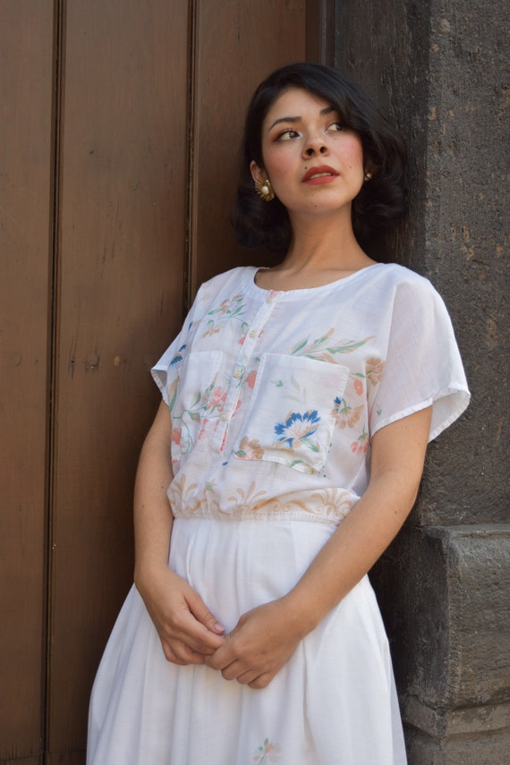 Vintage dress 1970 Cacharel size M