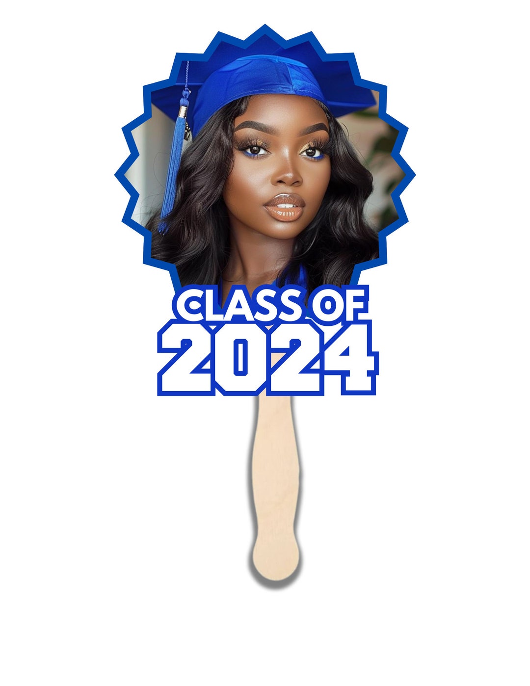 Graduation 2024 Fans Template Etsy